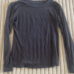 Long Sleeve Gray Shirt